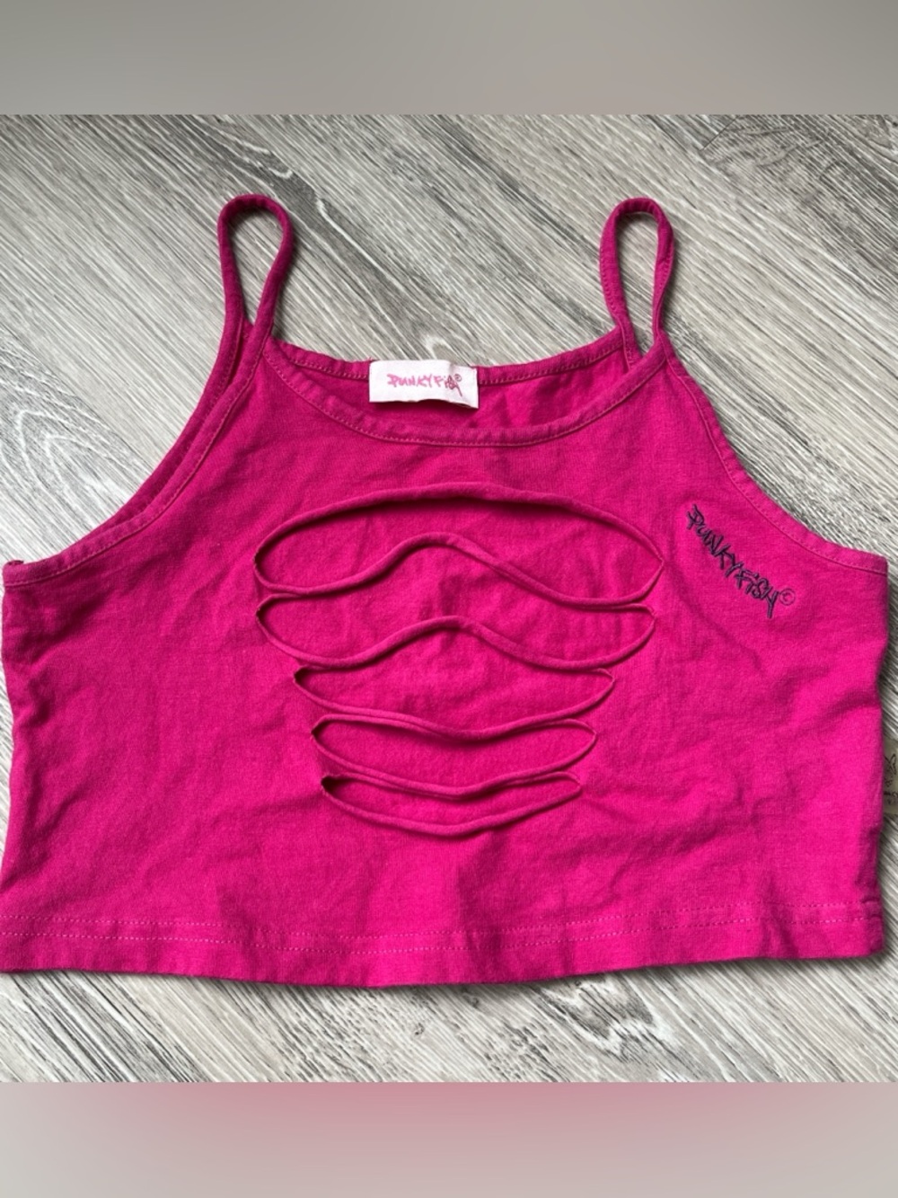 Pink Y2K Mini Crop Top